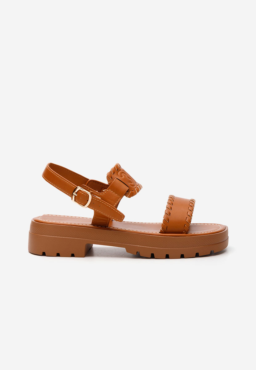 Ежедневни сандали Loryanna камел