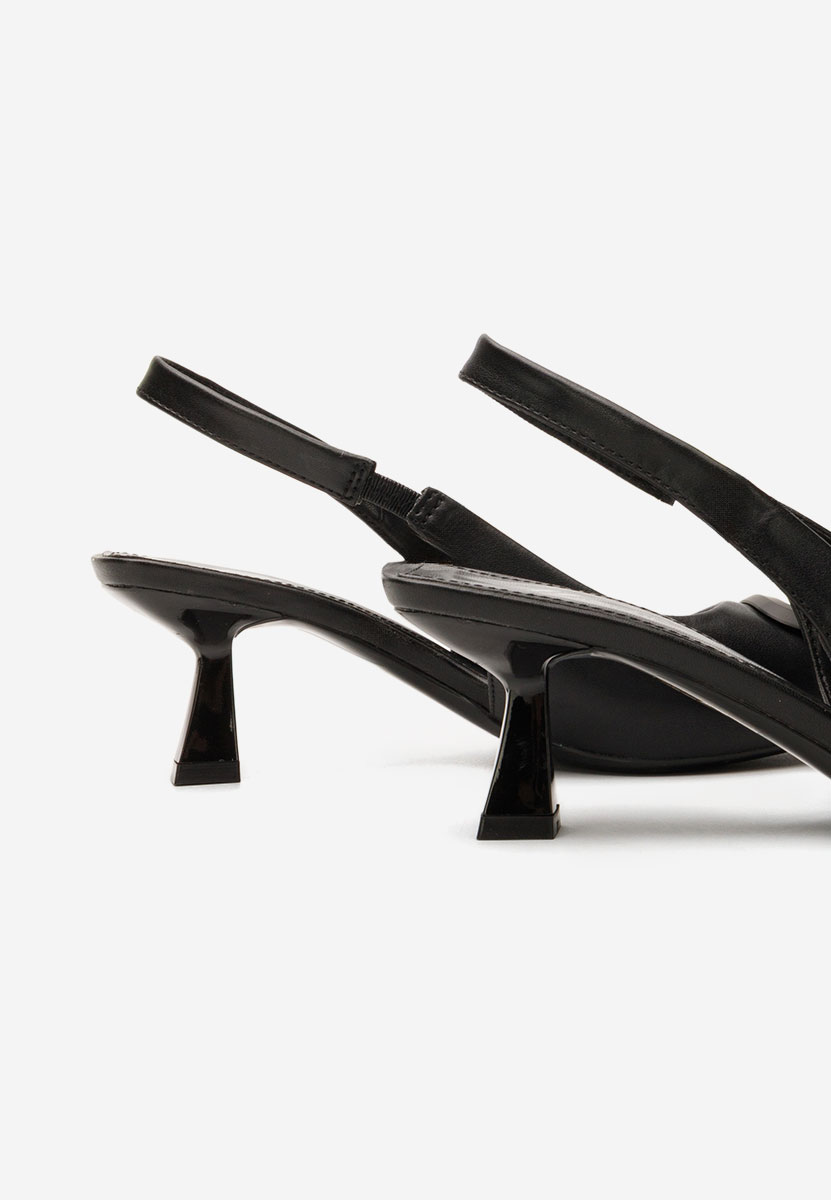 Обувки на ток Lyndsey черни