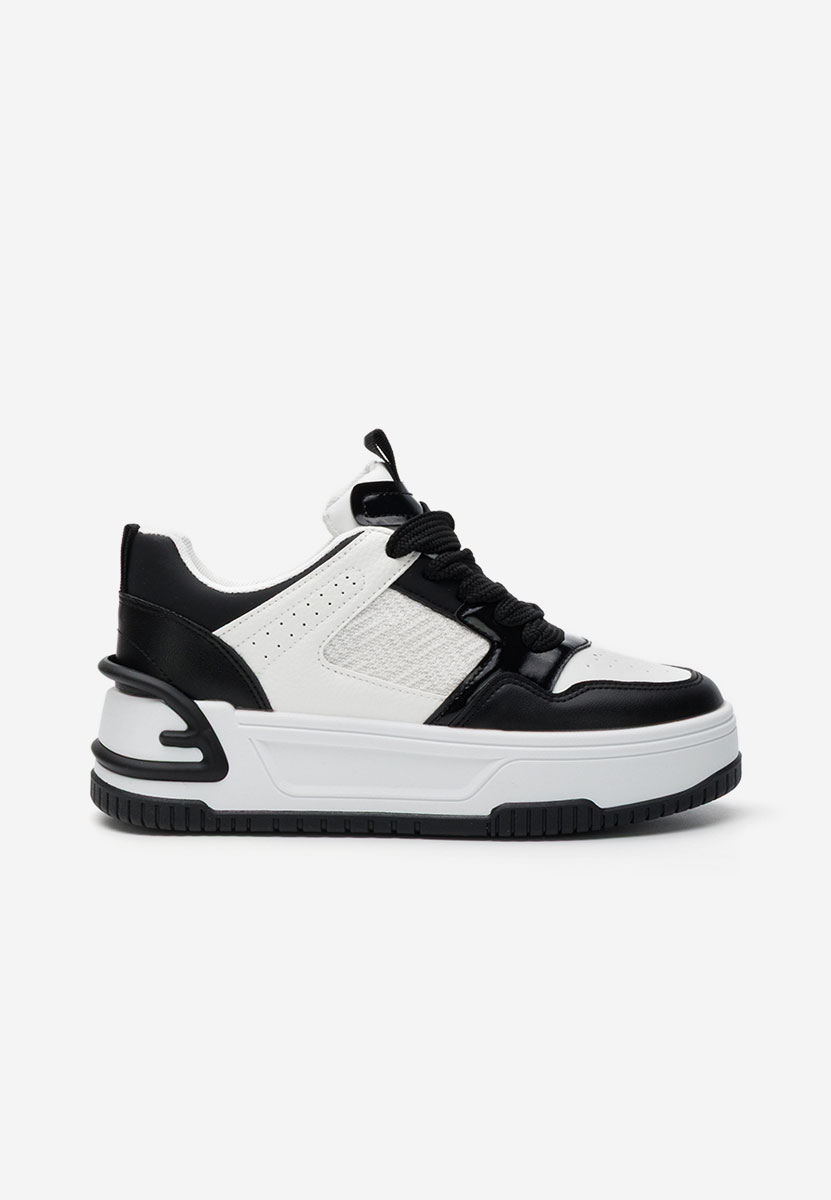 Cникърси на платформа Jenyffer бели