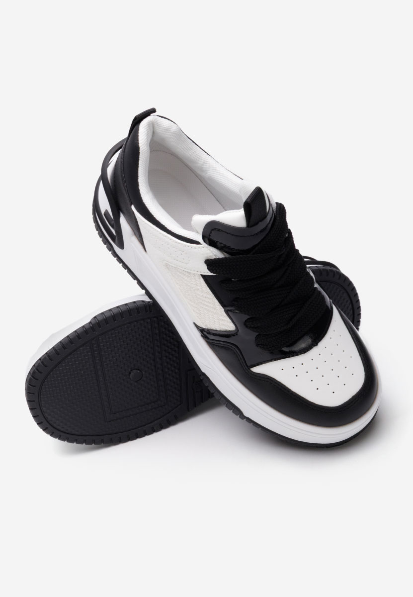 Cникърси на платформа Jenyffer бели