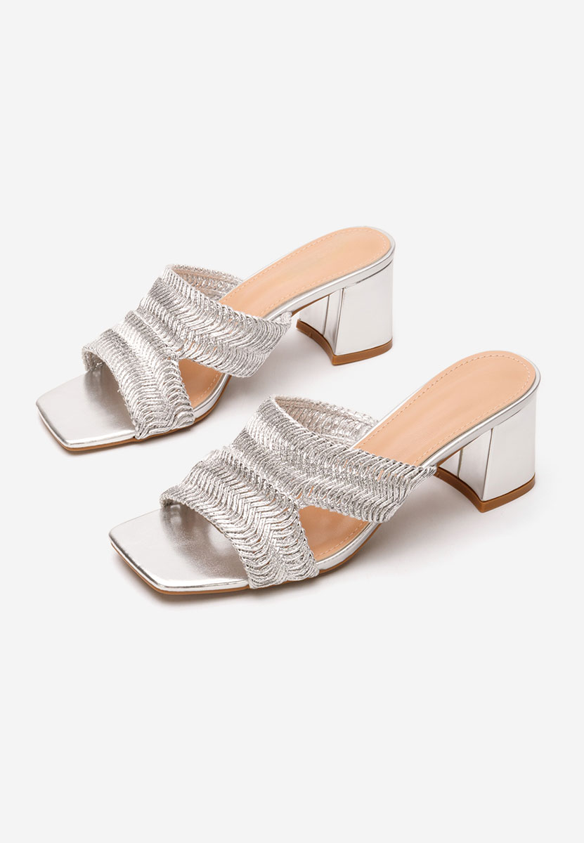 Чехли на ток Nely сив