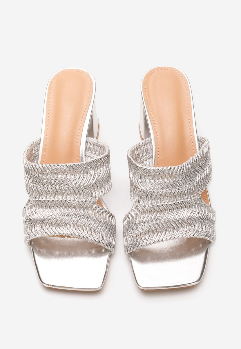 Чехли на ток Nely сив