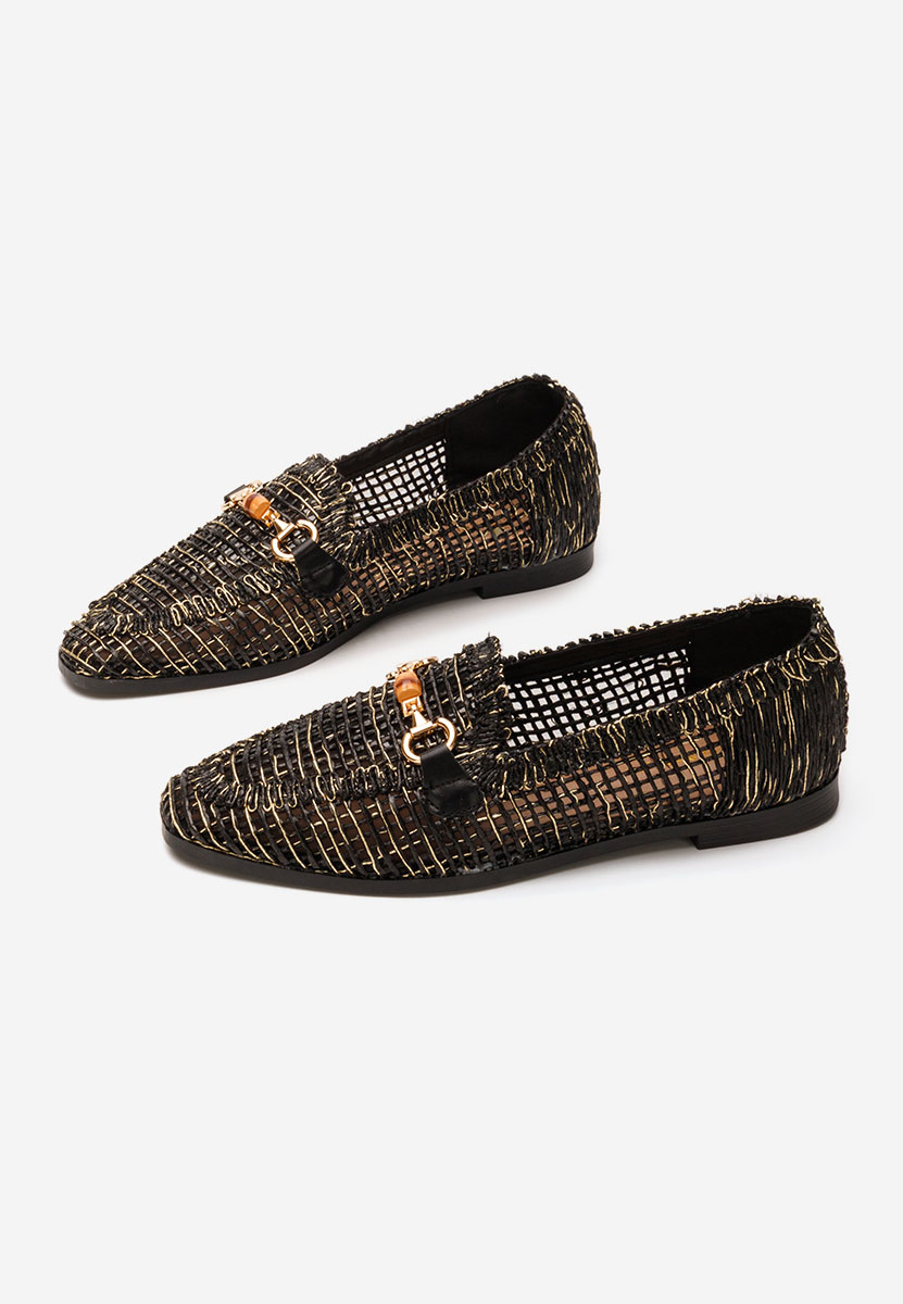 Дамски мокасини Jayna черни