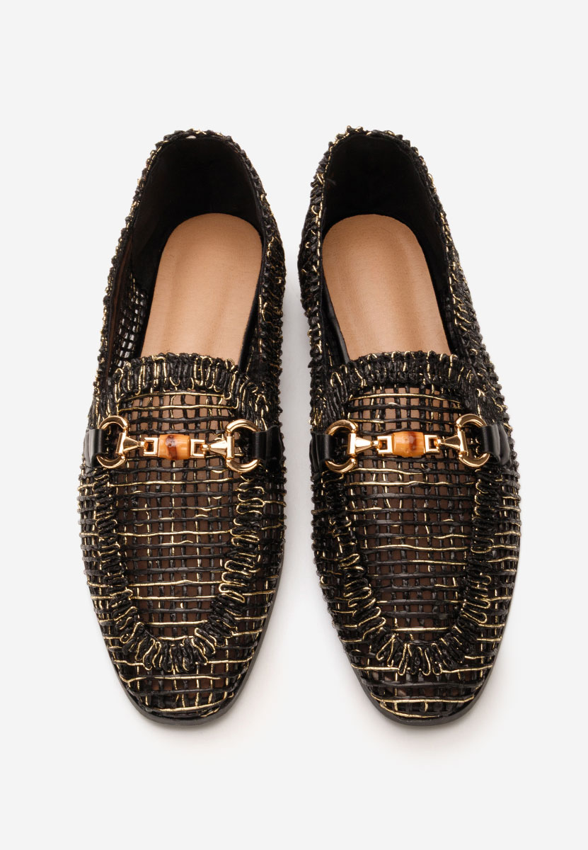 Дамски мокасини Jayna черни