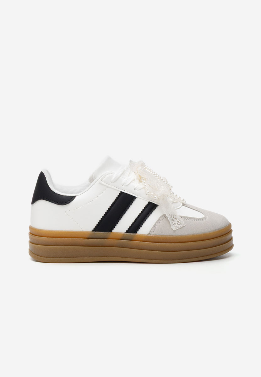 Дамски сникърси Roxanne бели