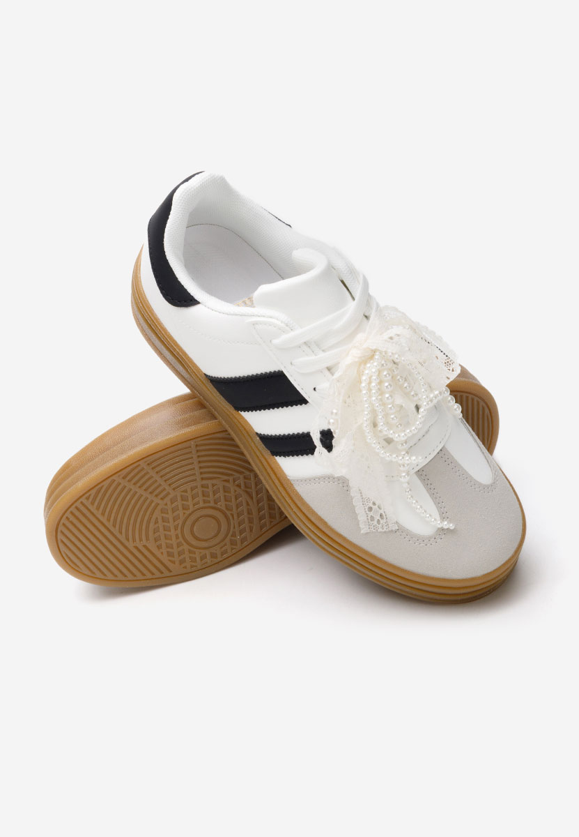 Дамски сникърси Roxanne бели