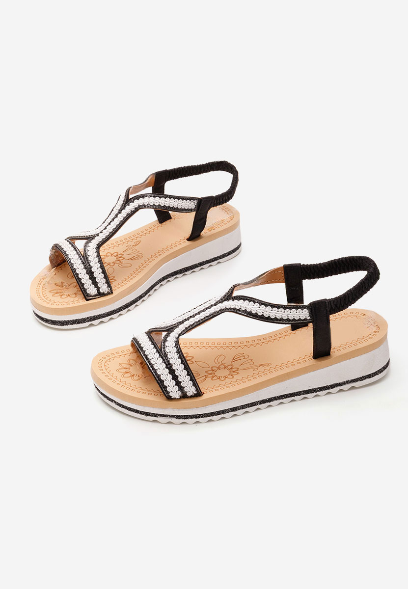 Ниски сандали Lacelle черен