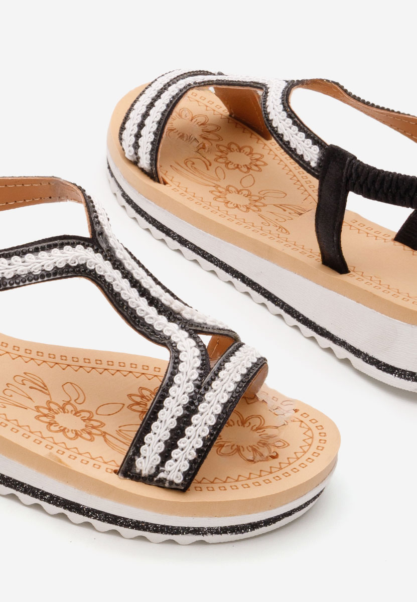 Ниски сандали Lacelle черен