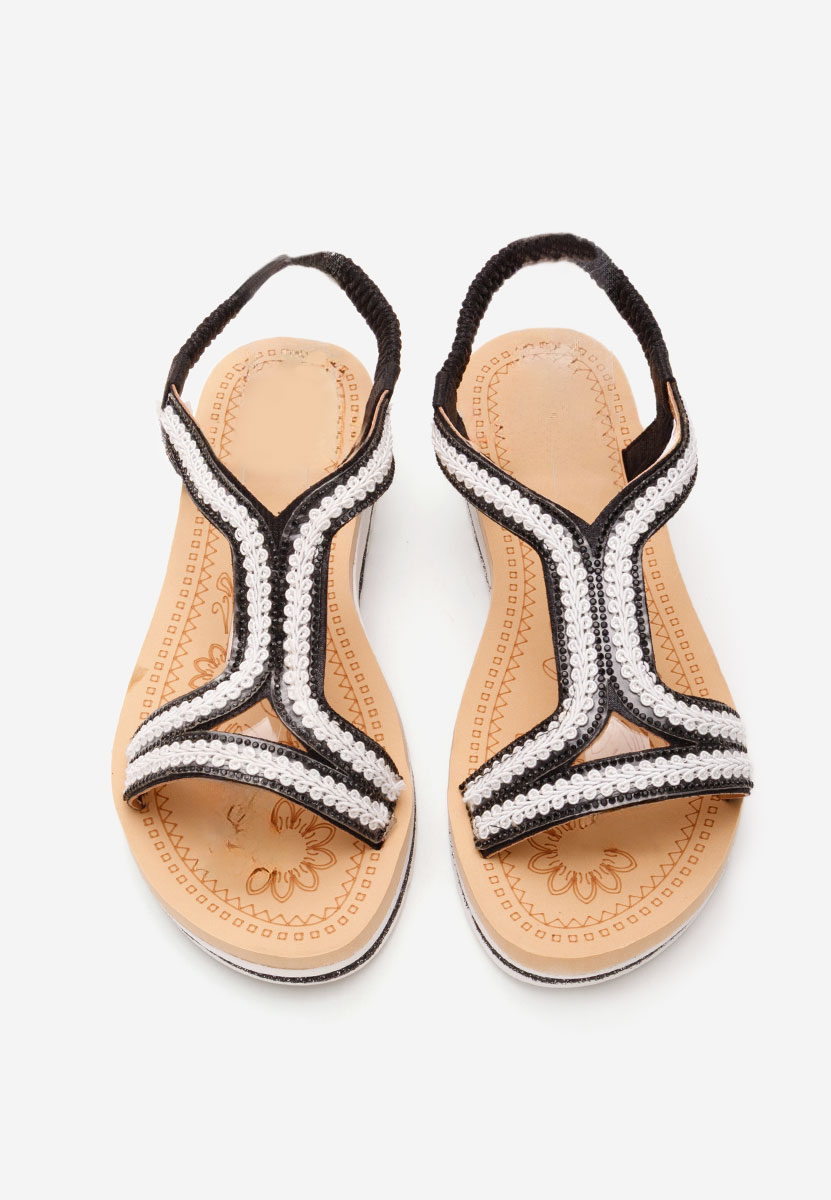 Ниски сандали Lacelle черен