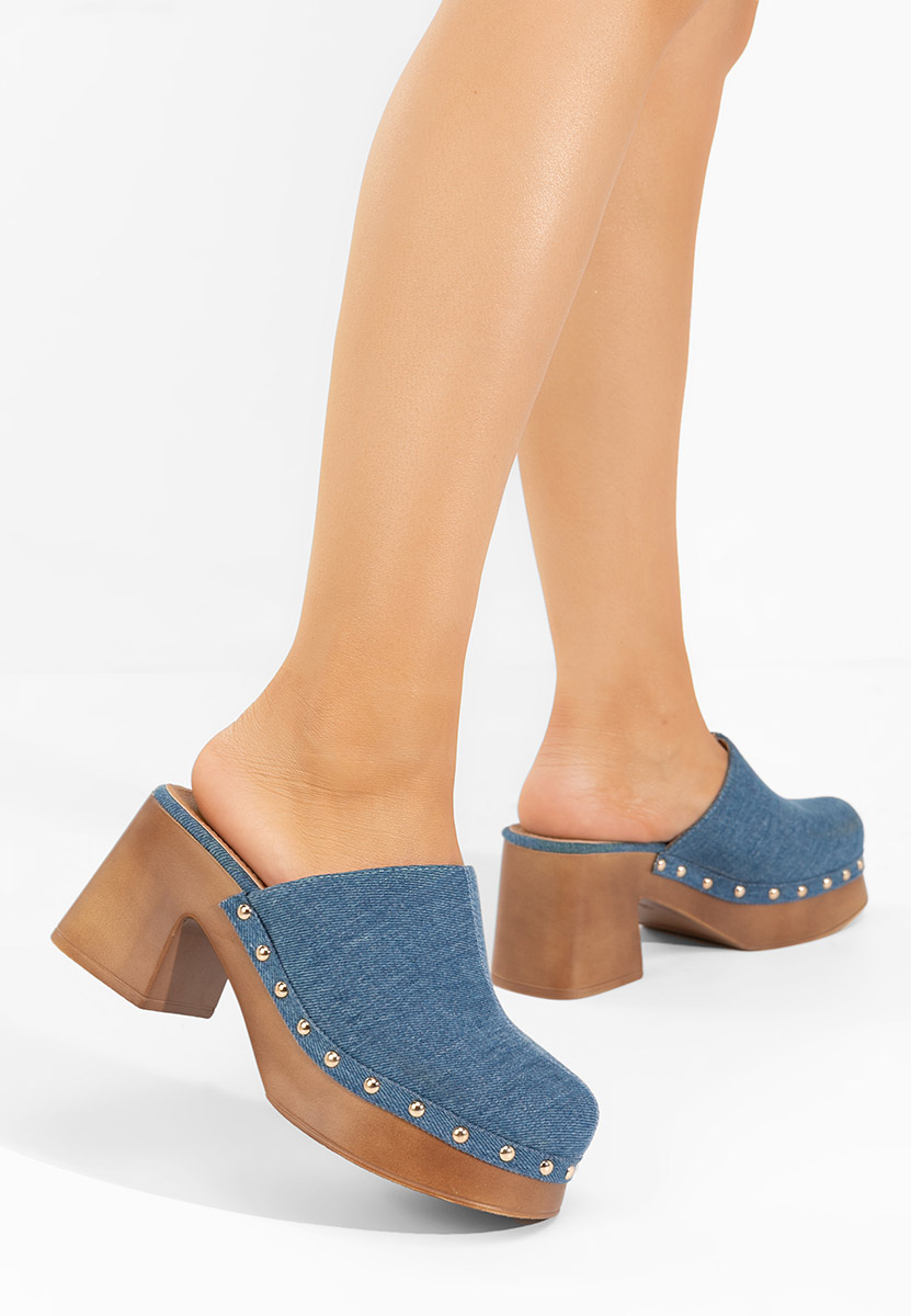 Дамско сабо Lisacora деним