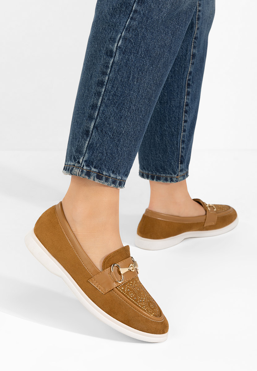 Дамски loafer Adesa камел