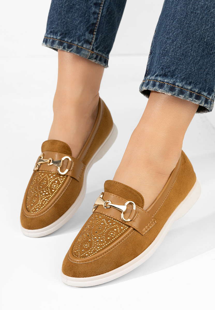 Дамски loafer Adesa камел