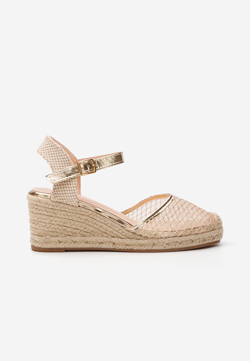 Дамски еспадрили Shellyana златен