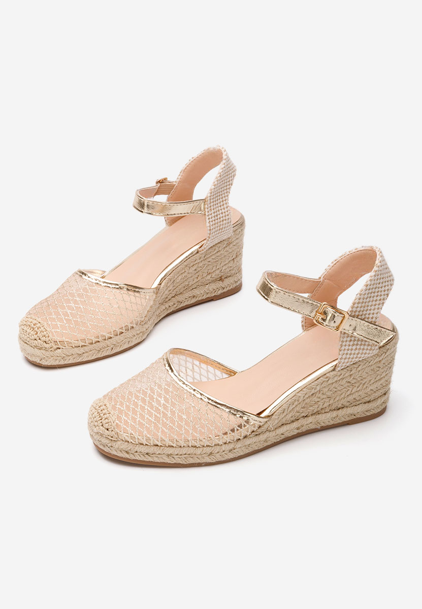 Дамски еспадрили Shellyana златен