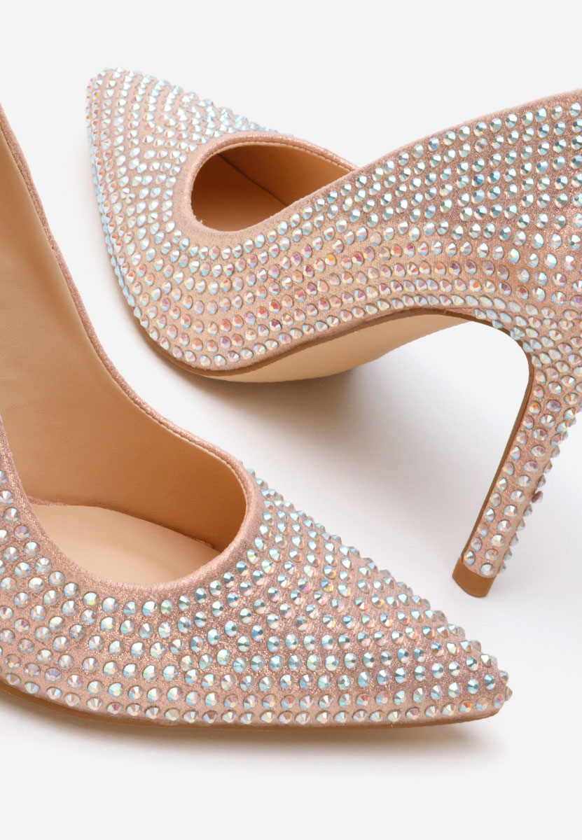 Обувки стилето Dalora бежов