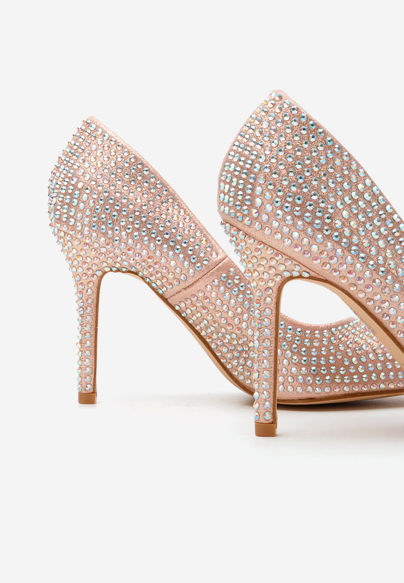 Обувки стилето Dalora бежов