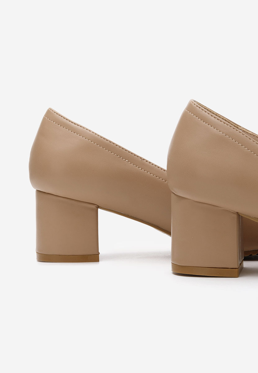 Обувки на ток Zinia каки