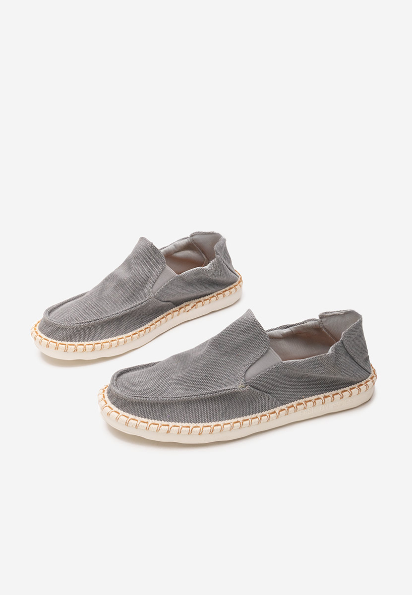 Дамски обувки с ток casual Santana сив