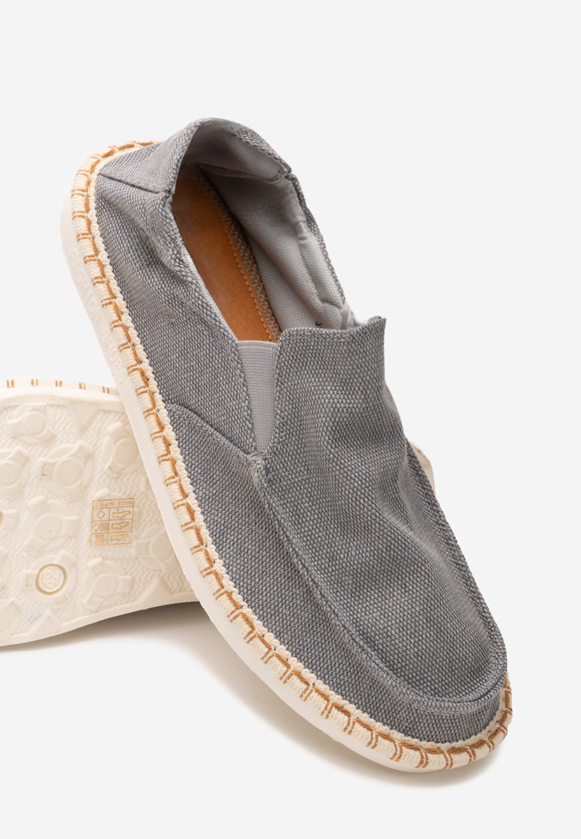Дамски обувки с ток casual Santana сив