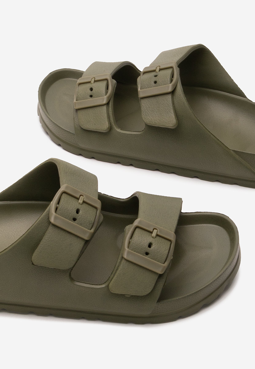 Мъжки чехли Arows зелен