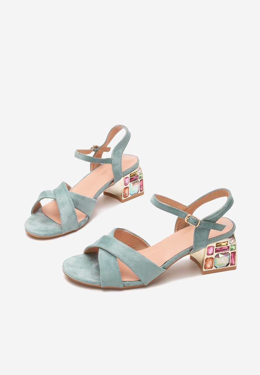 Сандали на ток Susia тюркоазен