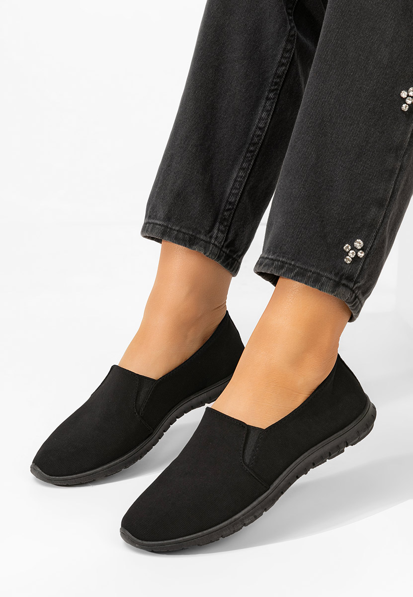 Кецове Slip-On Gretia черни