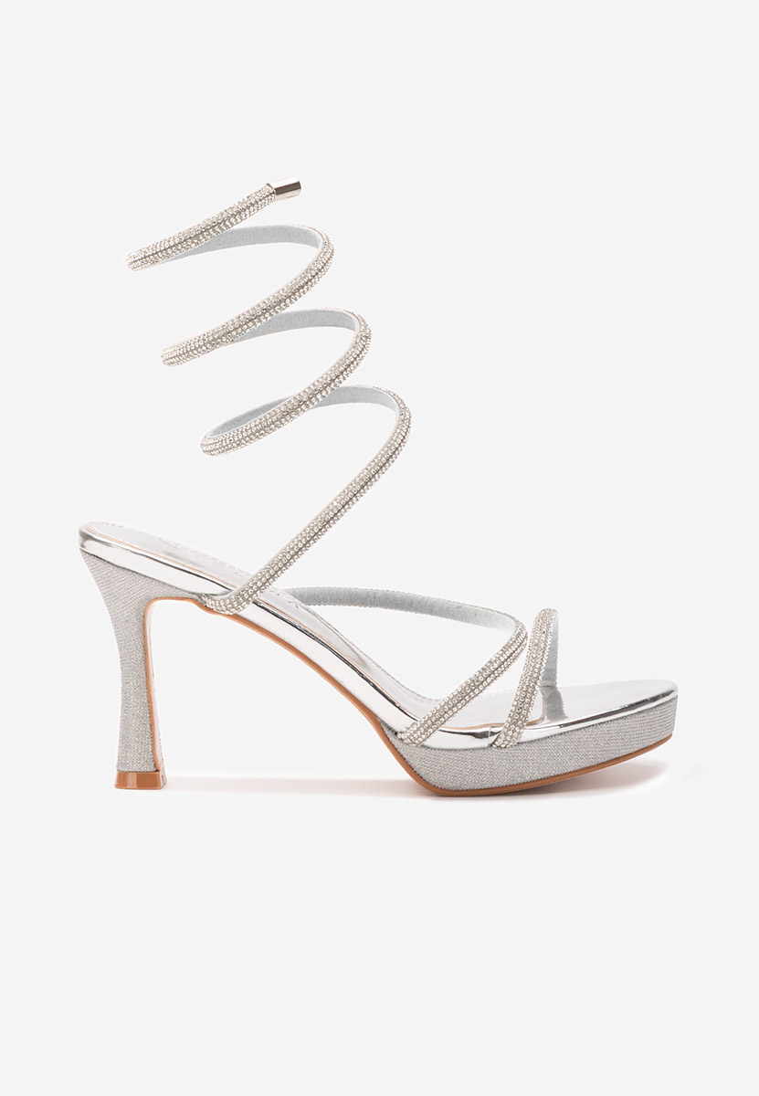 Елегантни сандали Perrya сив