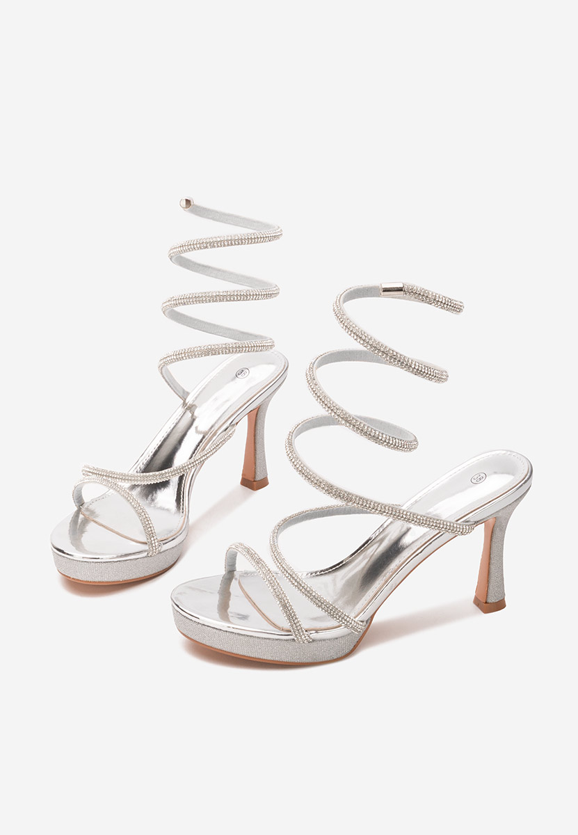 Елегантни сандали Perrya сив