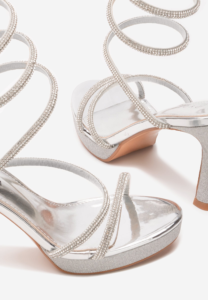 Елегантни сандали Perrya сив