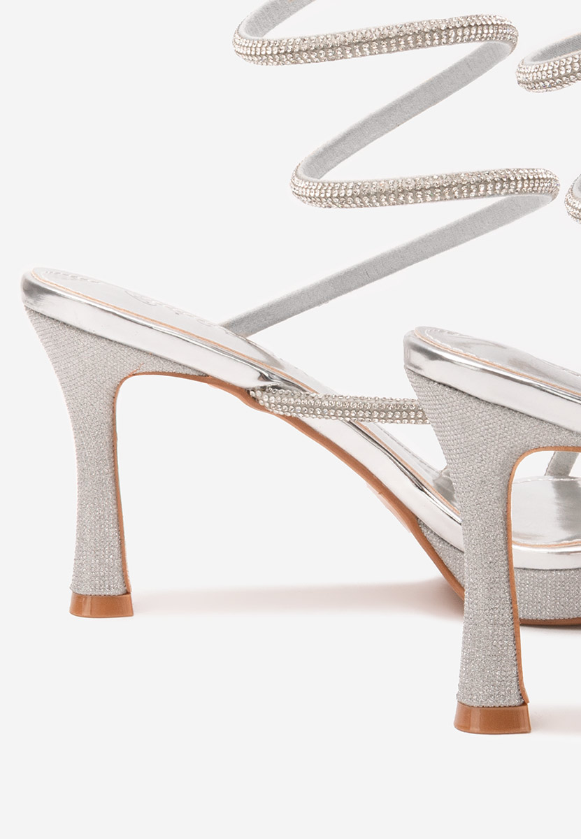 Елегантни сандали Perrya сив