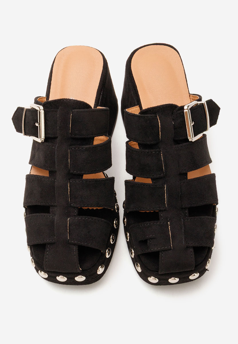 Чехли на ток Rosamaria черни