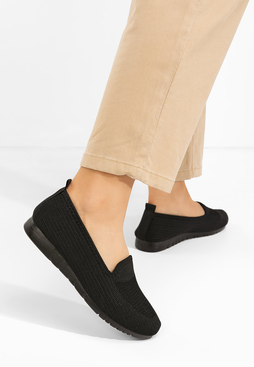 Дамски кецове Slip-on Fransisca черни
