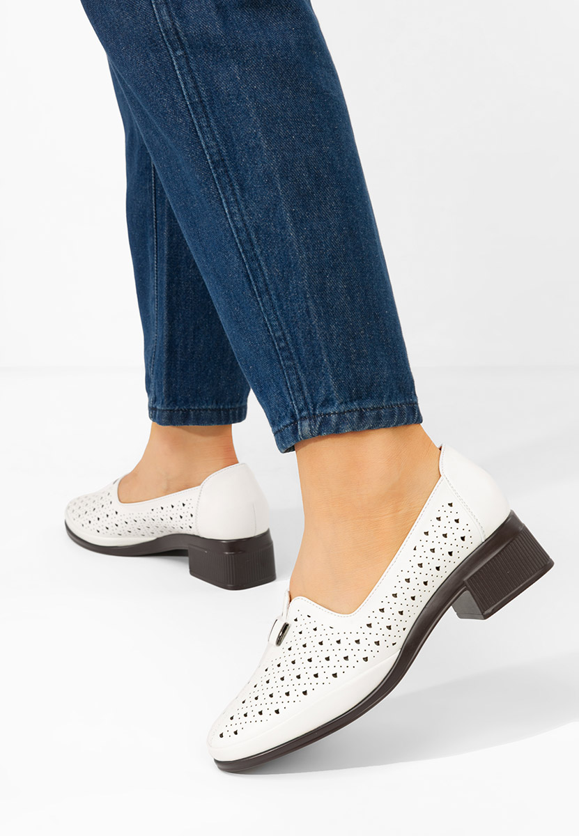 Oбувки на нисък ток Gaynela бели