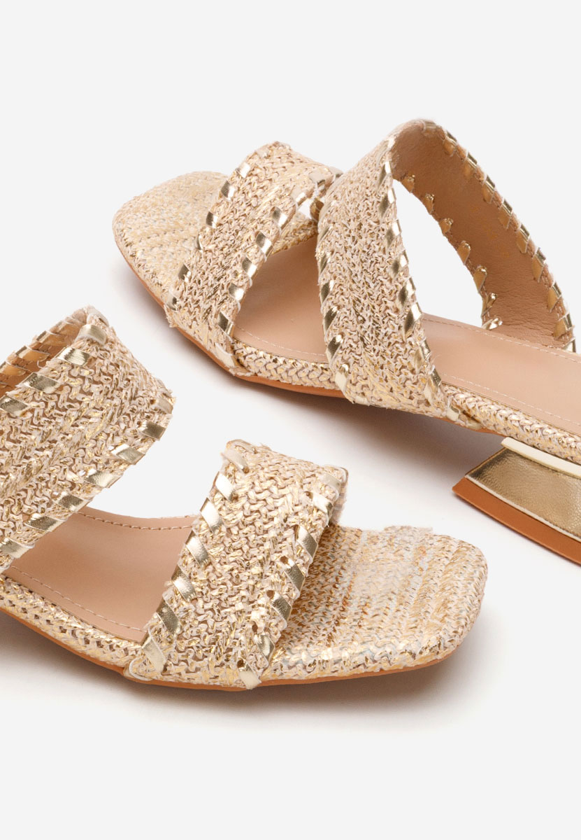 Чехли на ток Cindi V2 златен