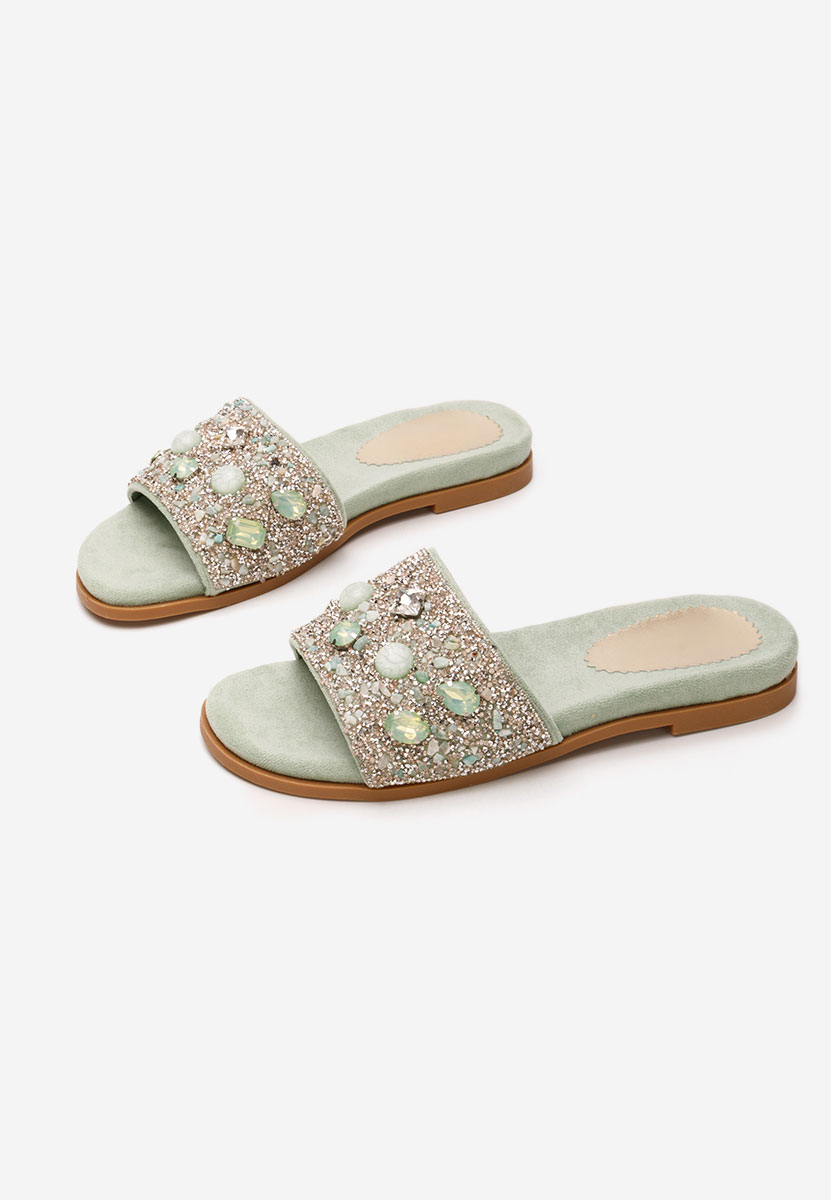 Дамски чехли Moana V2 зелен