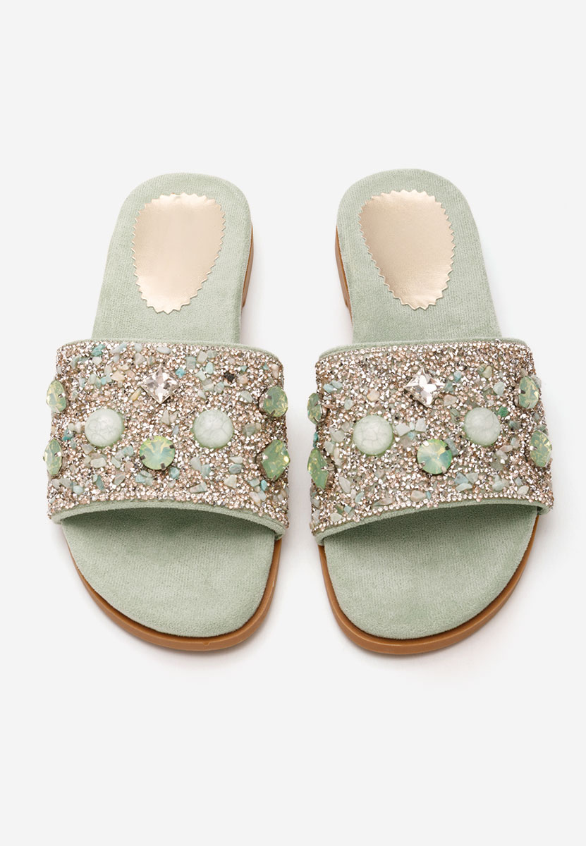 Дамски чехли Moana V2 зелен