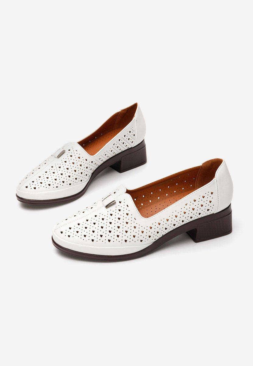 Oбувки на нисък ток Gaynela бели