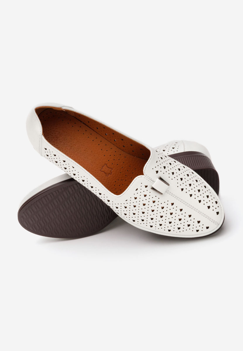 Oбувки на нисък ток Gaynela бели