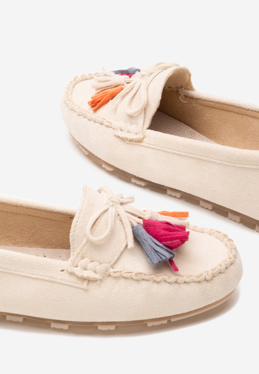 Дамски мокасини Prestia V2 бежов