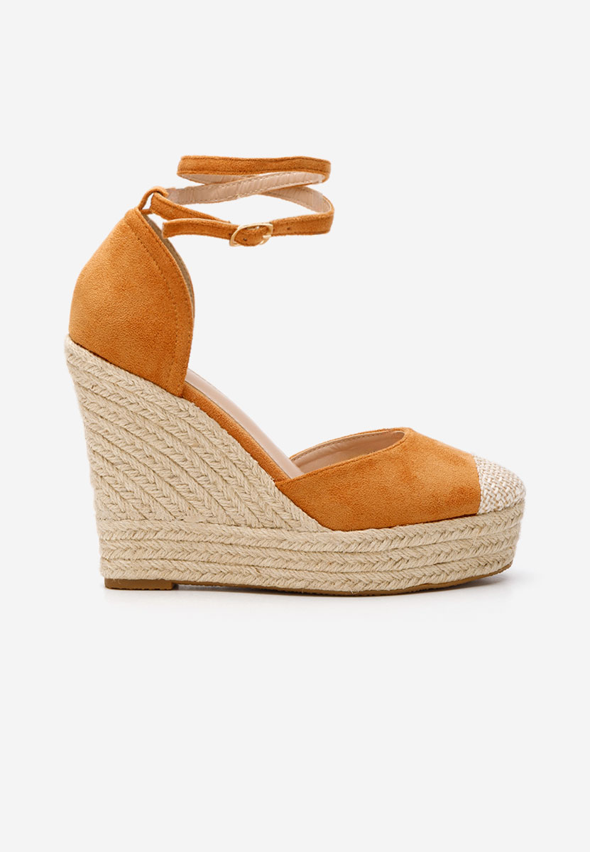 Сандали на платформа Saniza V3 камел