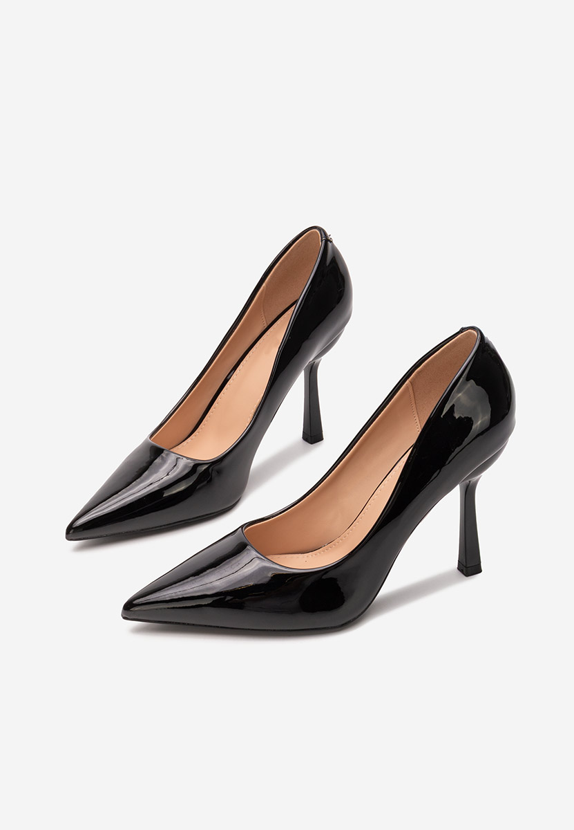 Oбувки на ток стилето Avilaga черни