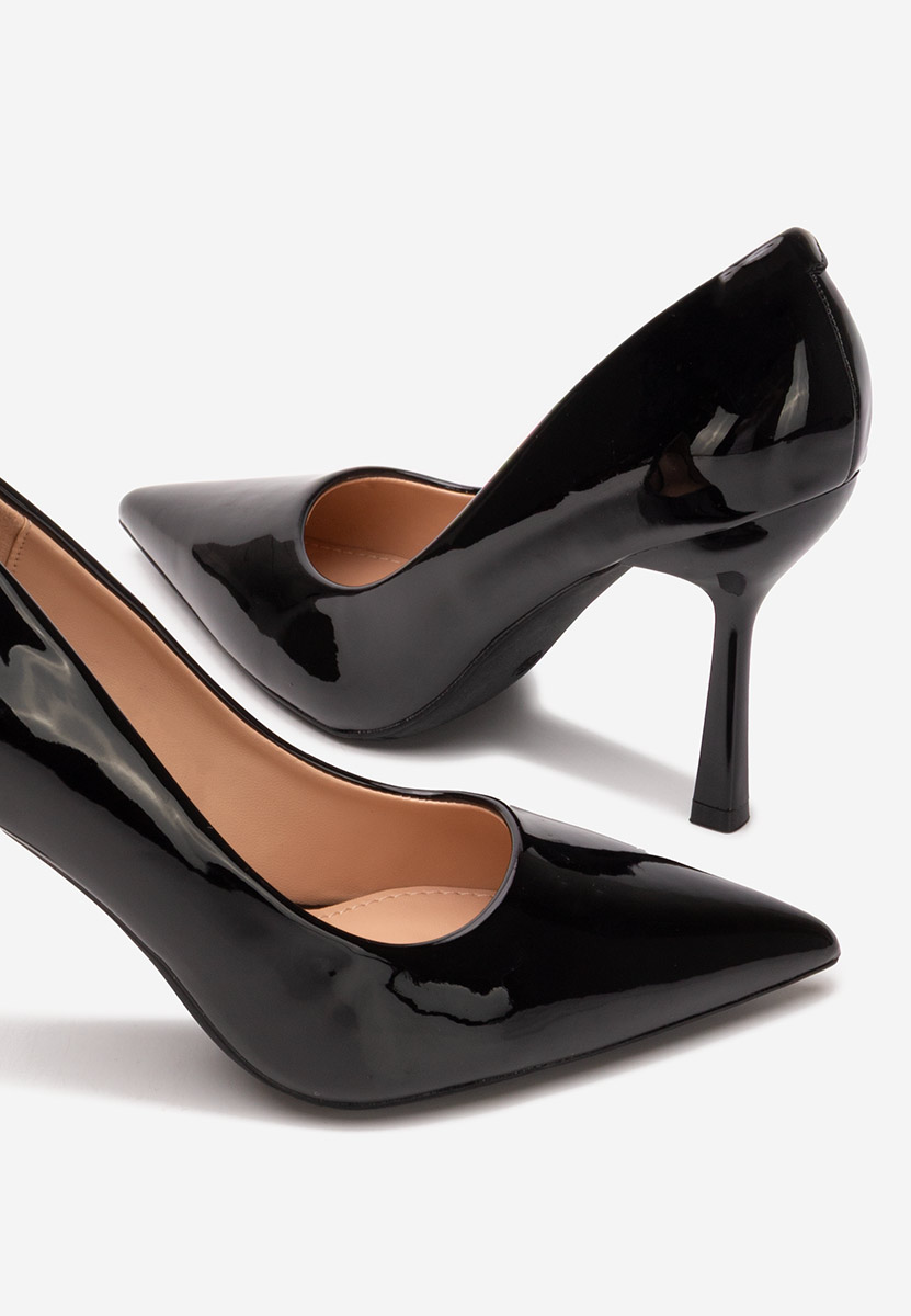 Oбувки на ток стилето Avilaga черни