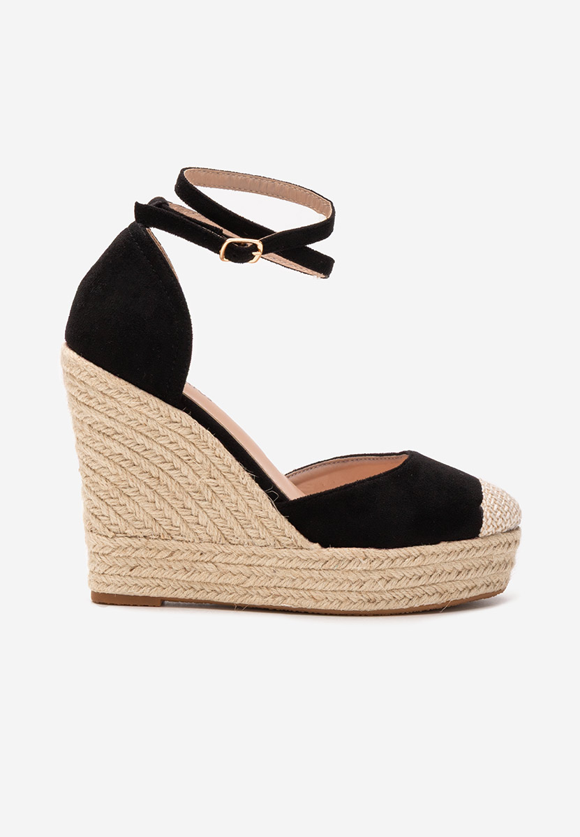 Сандали на платформа Saniza V3 черен