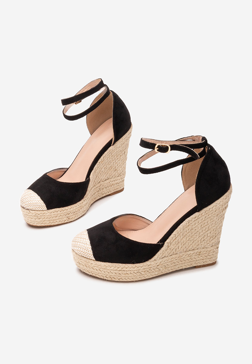 Сандали на платформа Saniza V3 черен