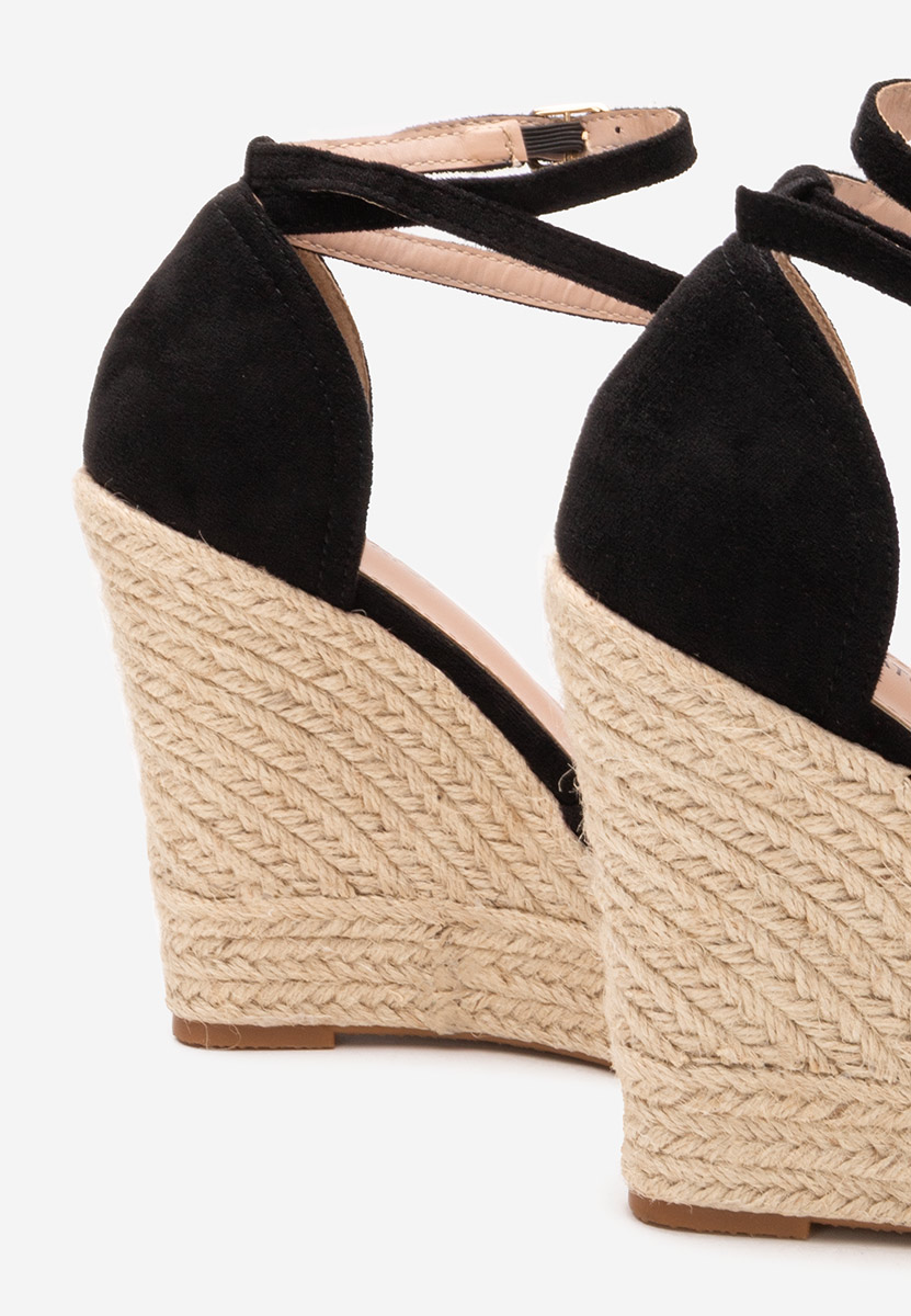 Сандали на платформа Saniza V3 черен