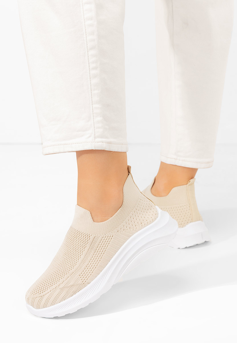 Кецове Slip-On Hulda бежов