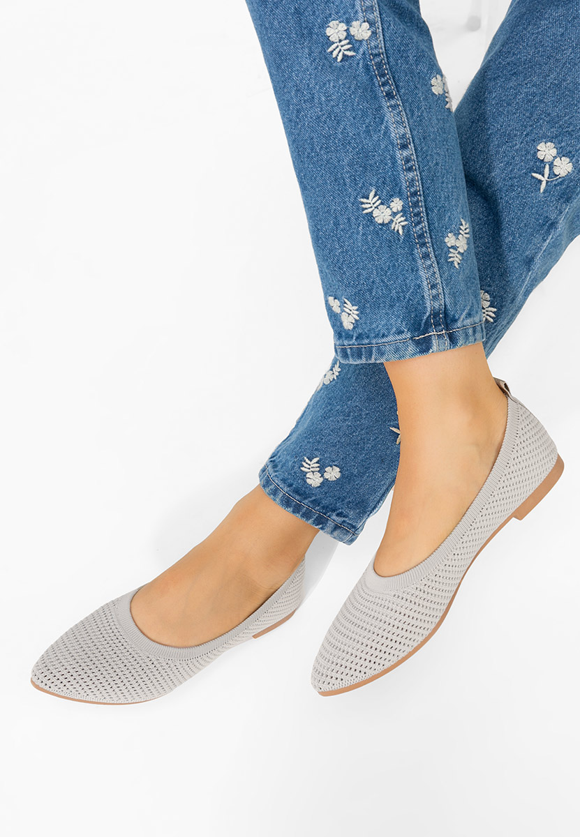 Дамски балерини Letysia V4 сив