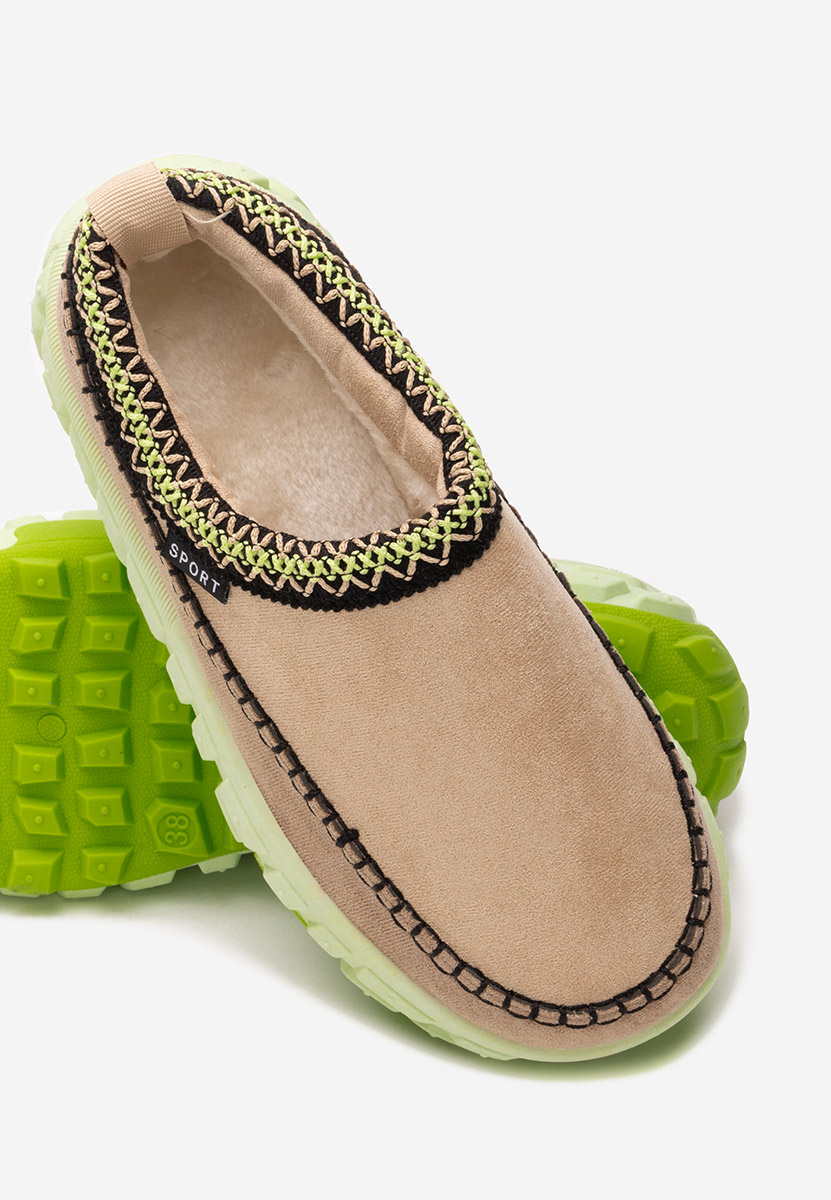 Дамско сабо Novela зелен