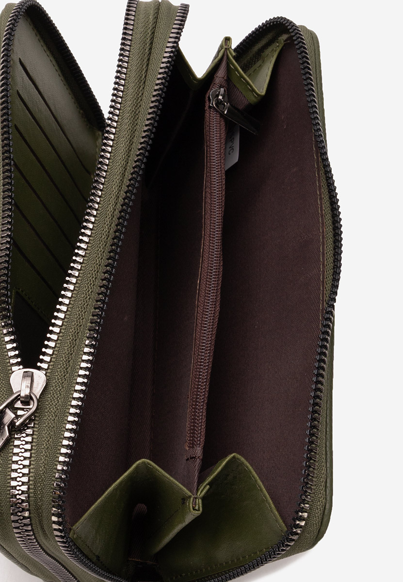 Дамско портмоне Meysha зелена