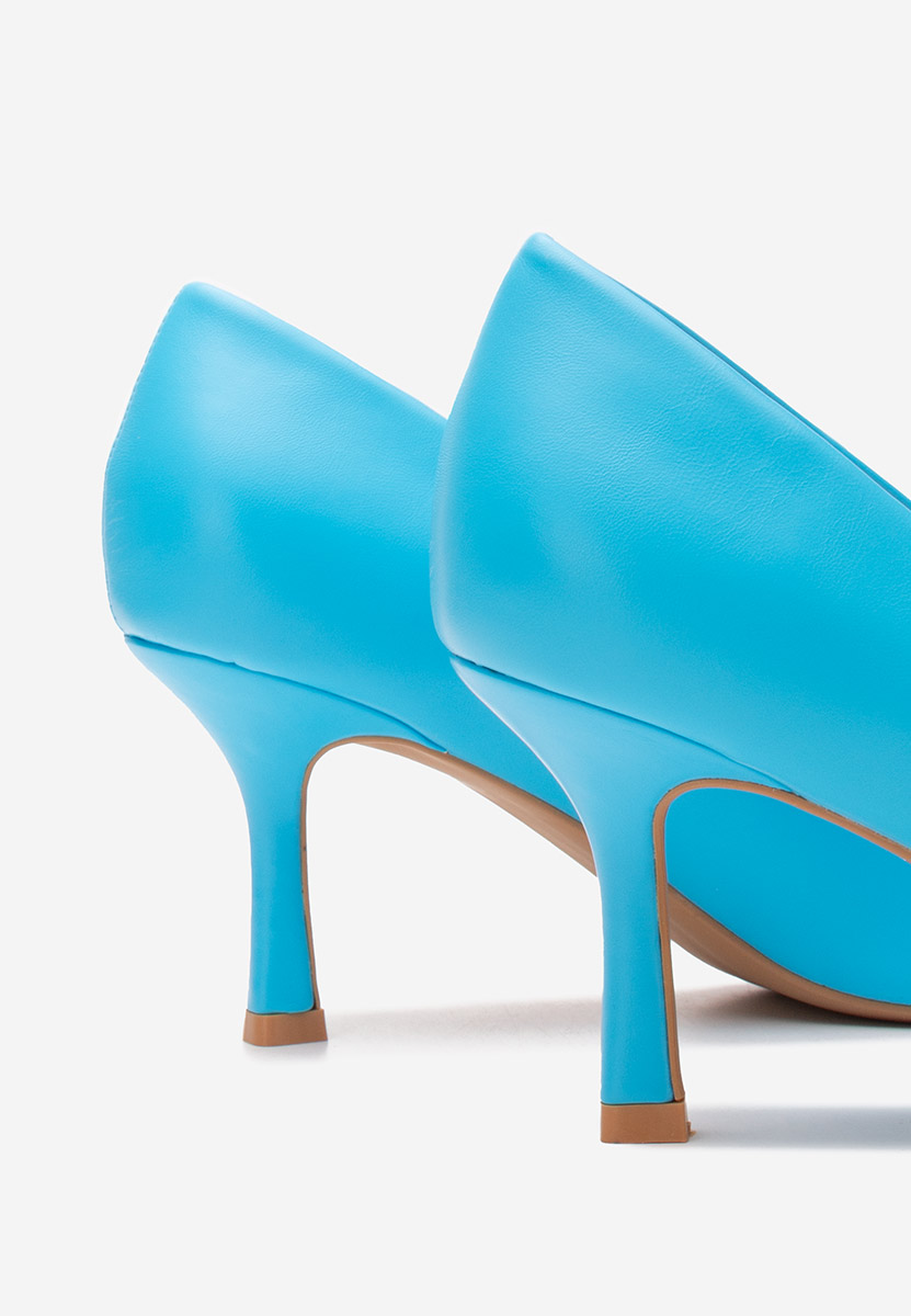 Обувки стилето Lasena светло син